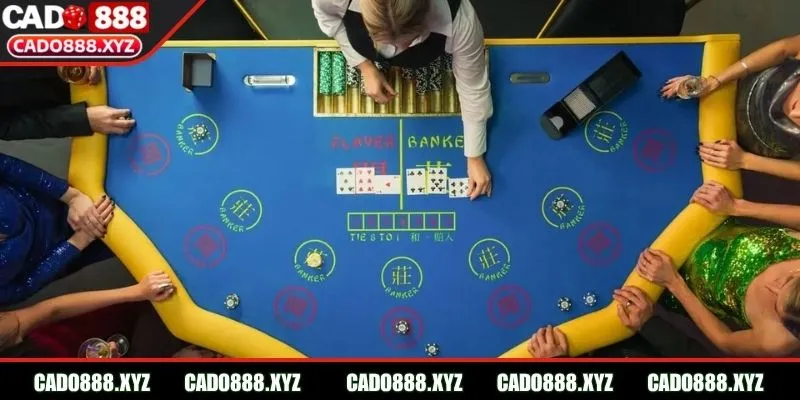Baccarat được hỗ trợ live và bảng thống kê từng trận