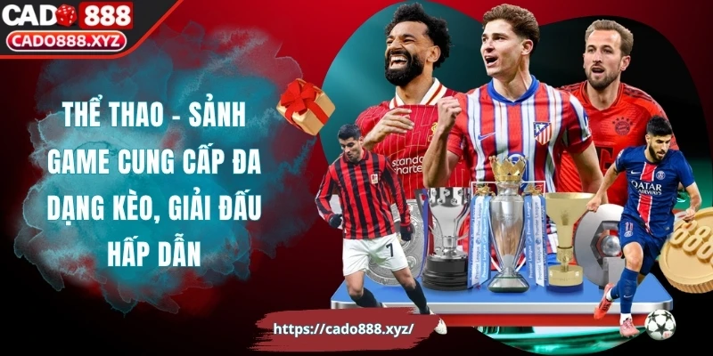 Thể thao - Sảnh game cung cấp đa dạng kèo, giải đấu hấp dẫn
