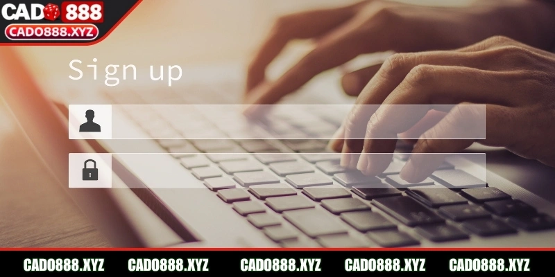 Điền đúng thông tin, xác minh trung thực, truy cập đúng link đăng ký Cado888